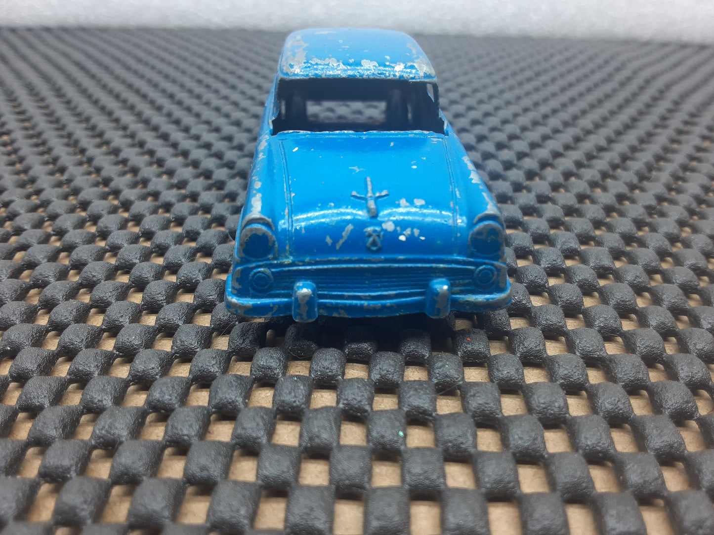 Vintage Toy Car 1950's Ford Sedan Blue #2