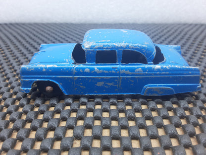 Vintage Toy Car 1950's Ford Sedan Blue #2