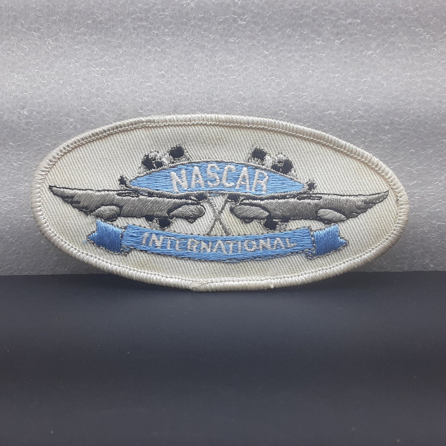 Vintage NASCAR International Embroidered Sew On Patch