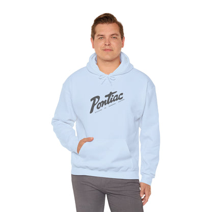 Vintage 1950s Pontiac Hoodie, Grey