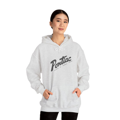 Vintage 1950s Pontiac Hoodie, Grey