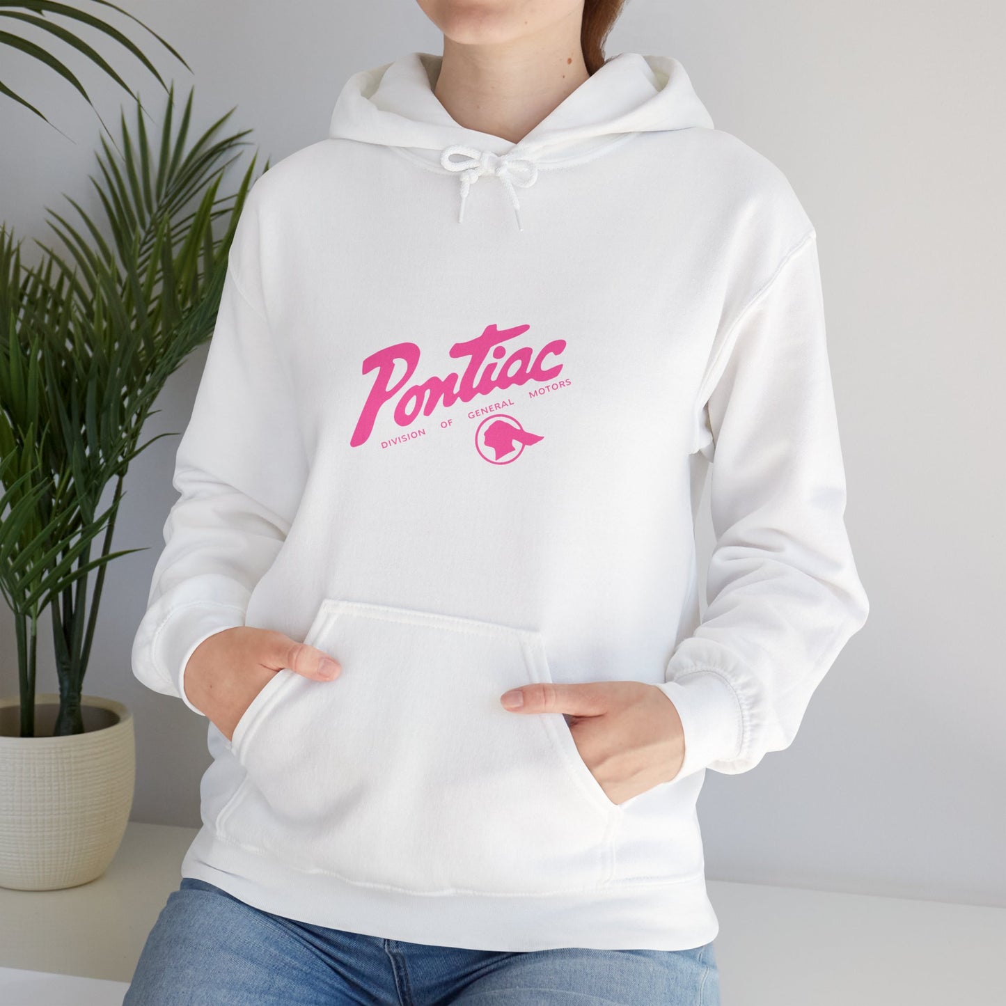 Vintage Pontiac Hoodie (pink)