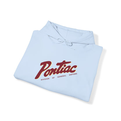 Vintage 1950s Pontiac Hoodie 2-Tone Red & Cream