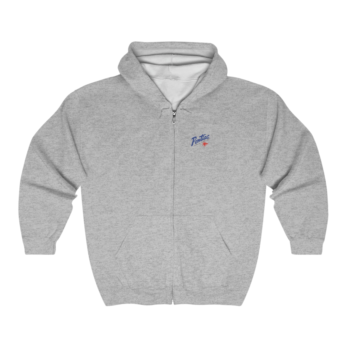 Vintage1950's Pontiac Dealer Zip-Up Hoodie