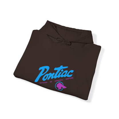 Vintage Pontiac Hoodie (Purple + Teal)