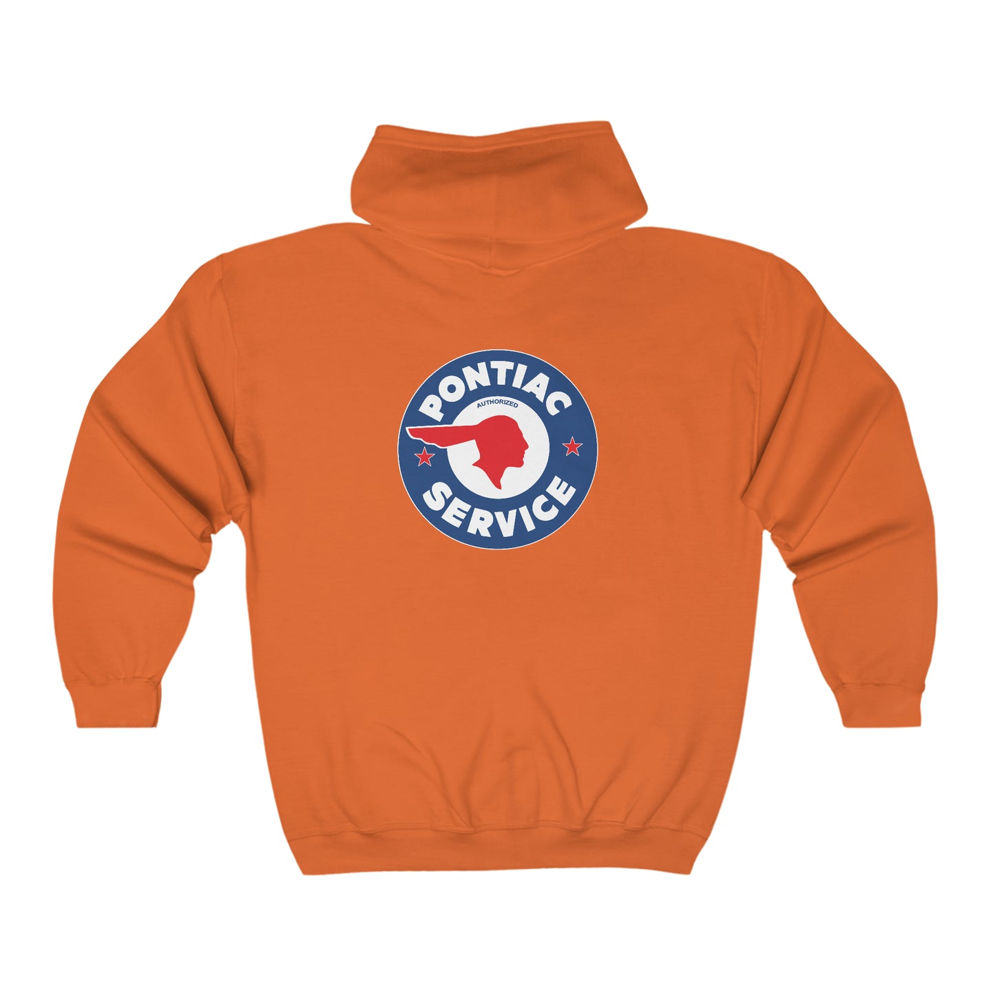 Vintage1950's Pontiac Dealer Zip-Up Hoodie