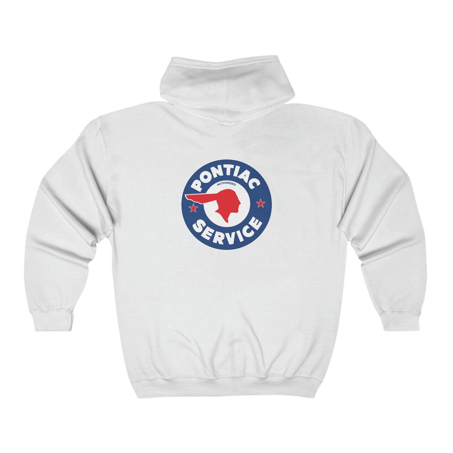 Vintage1950's Pontiac Dealer Zip-Up Hoodie