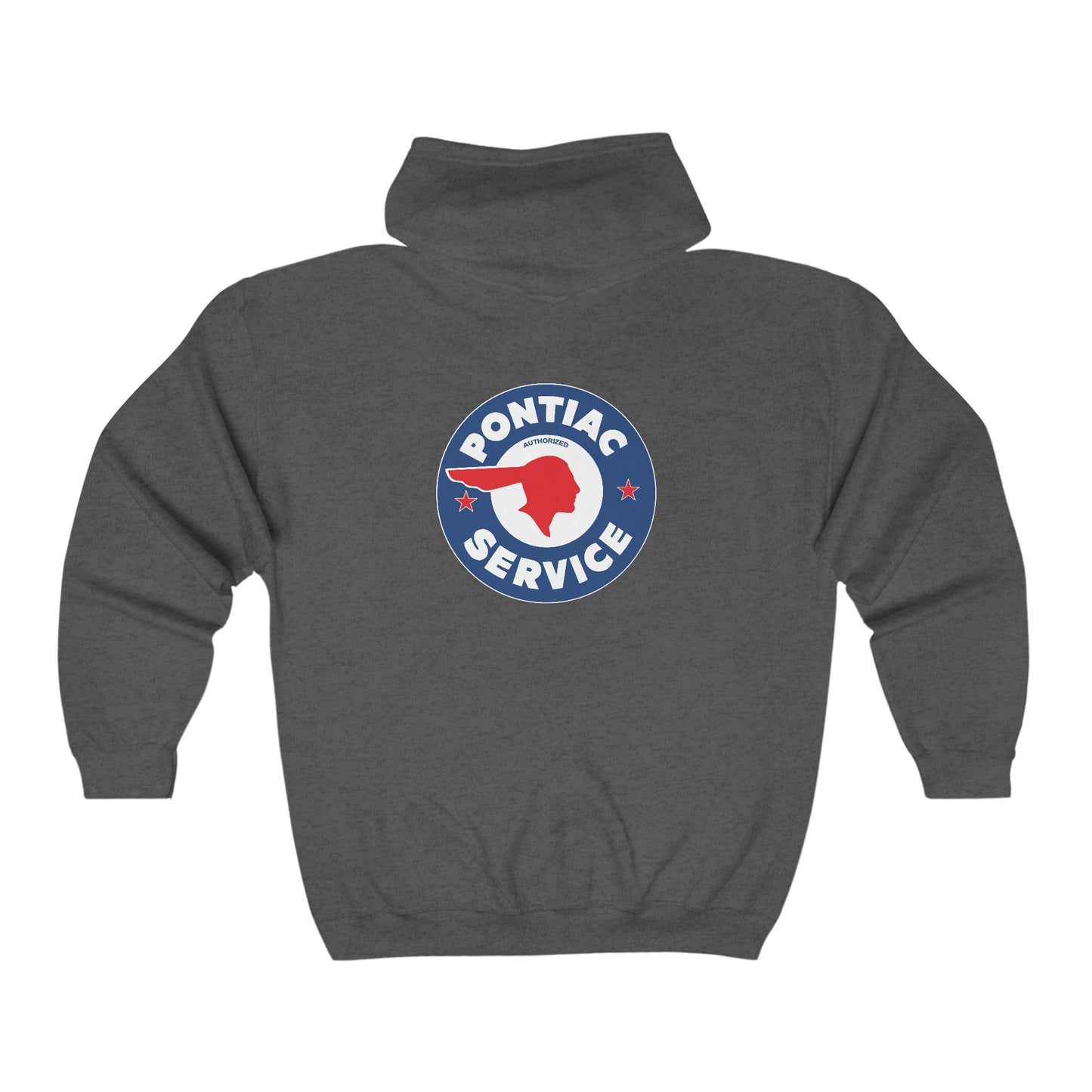 Vintage1950's Pontiac Dealer Zip-Up Hoodie