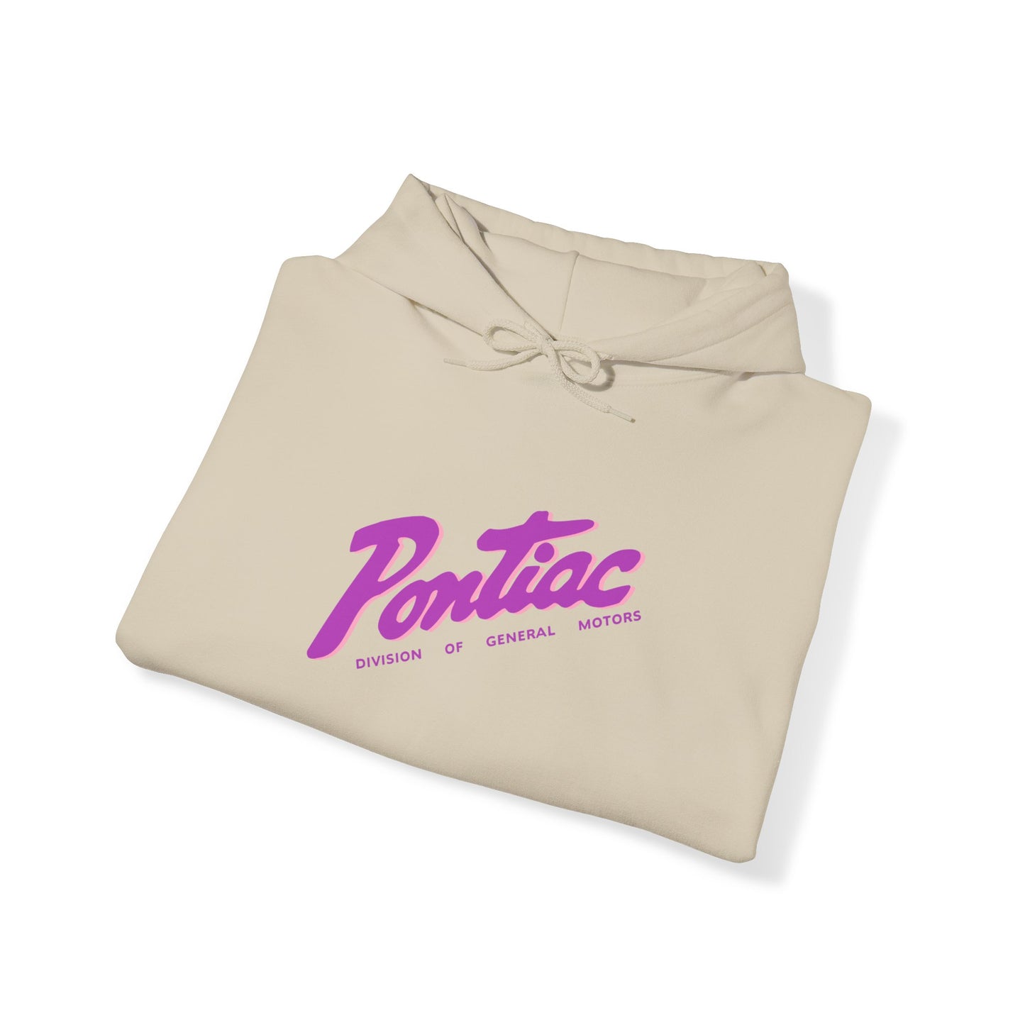 Vintage 1950s Pontiac Hoodie 2-Tone Purple & Pink