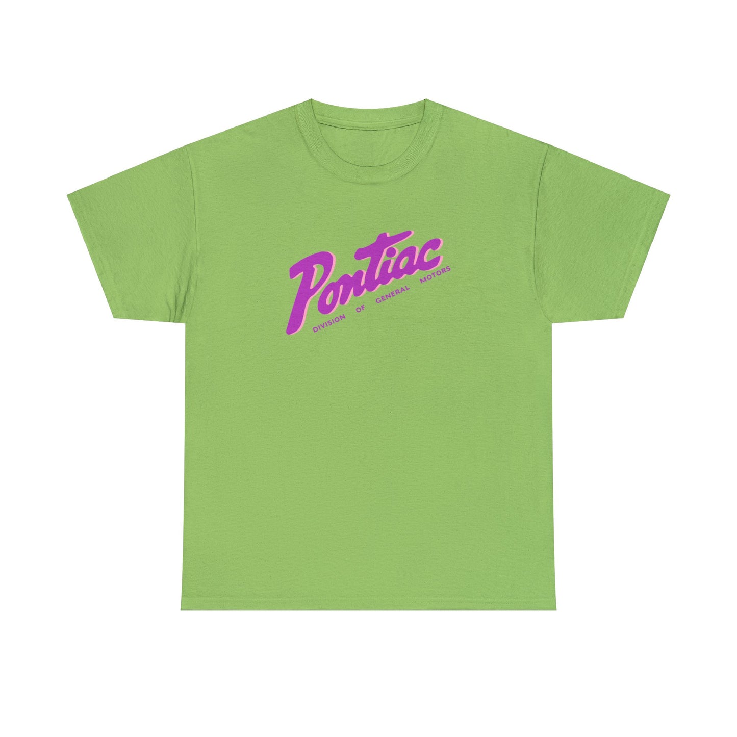 Vintage 1950s Pontiac T-Shirt, 2-Tone Purple & Pink