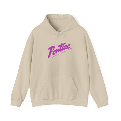 Vintage 1950s Pontiac Hoodie 2-Tone Purple & Pink