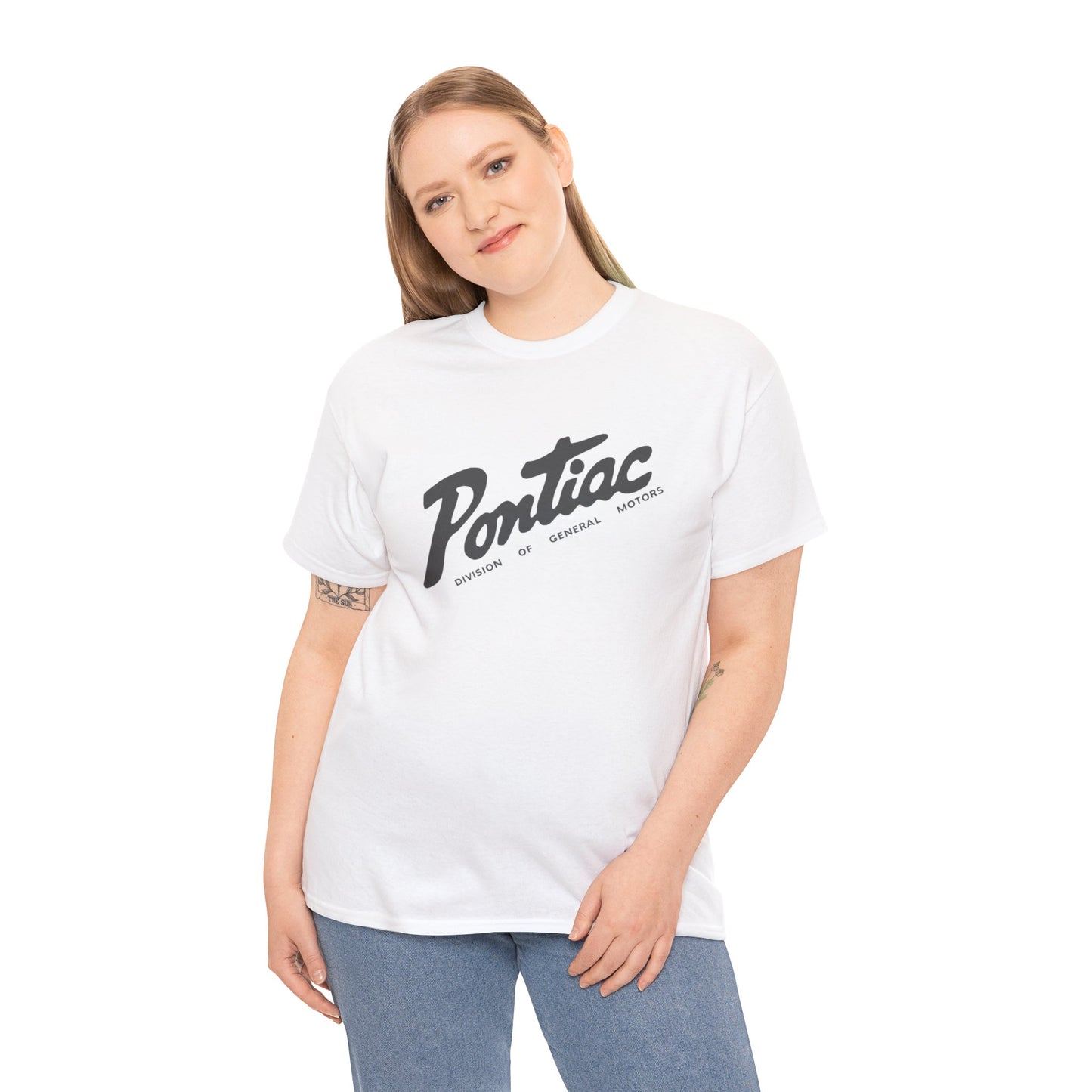 Vintage 1950s Pontiac T-Shirt, Grey