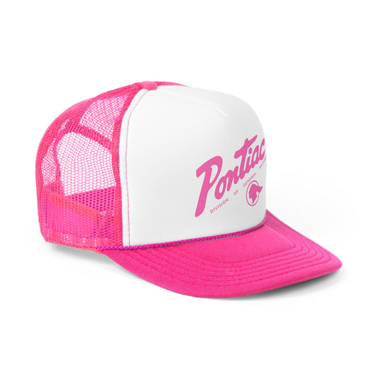 Vintage Pontiac Mesh Hat (Pink)