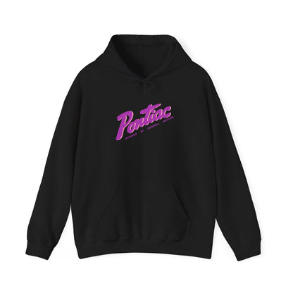 Vintage 1950s Pontiac Hoodie 2-Tone Purple & Pink