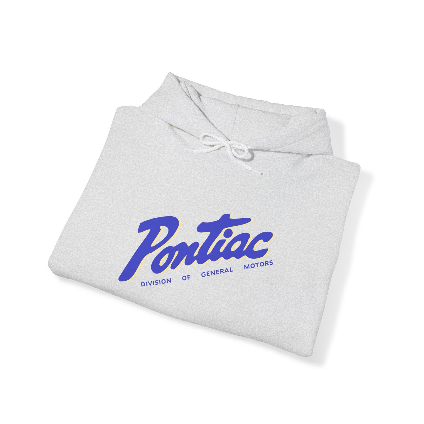 Vintage 2-tone Pontiac Hoodie Blue & Cream