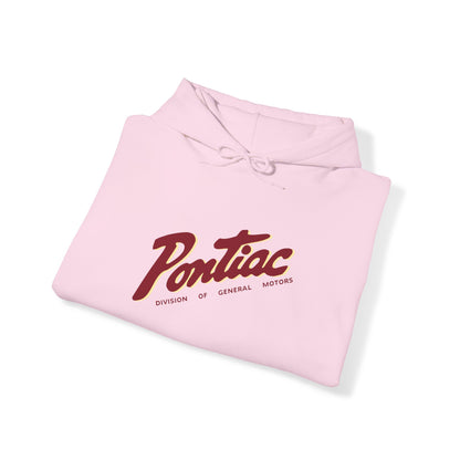 Vintage 1950s Pontiac Hoodie 2-Tone Red & Cream