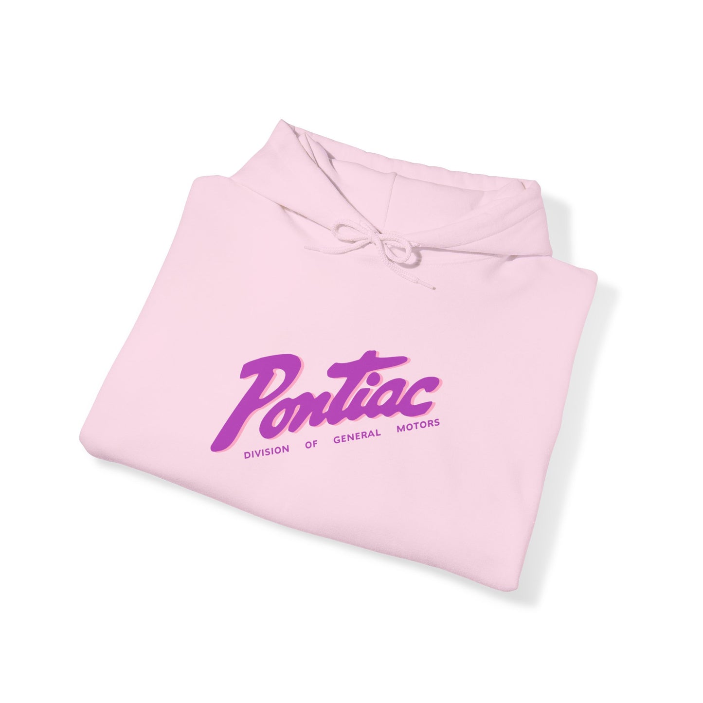 Vintage 1950s Pontiac Hoodie 2-Tone Purple & Pink