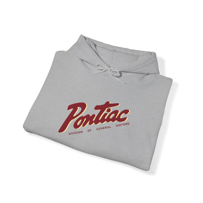 Vintage 1950s Pontiac Hoodie 2-Tone Red & Cream