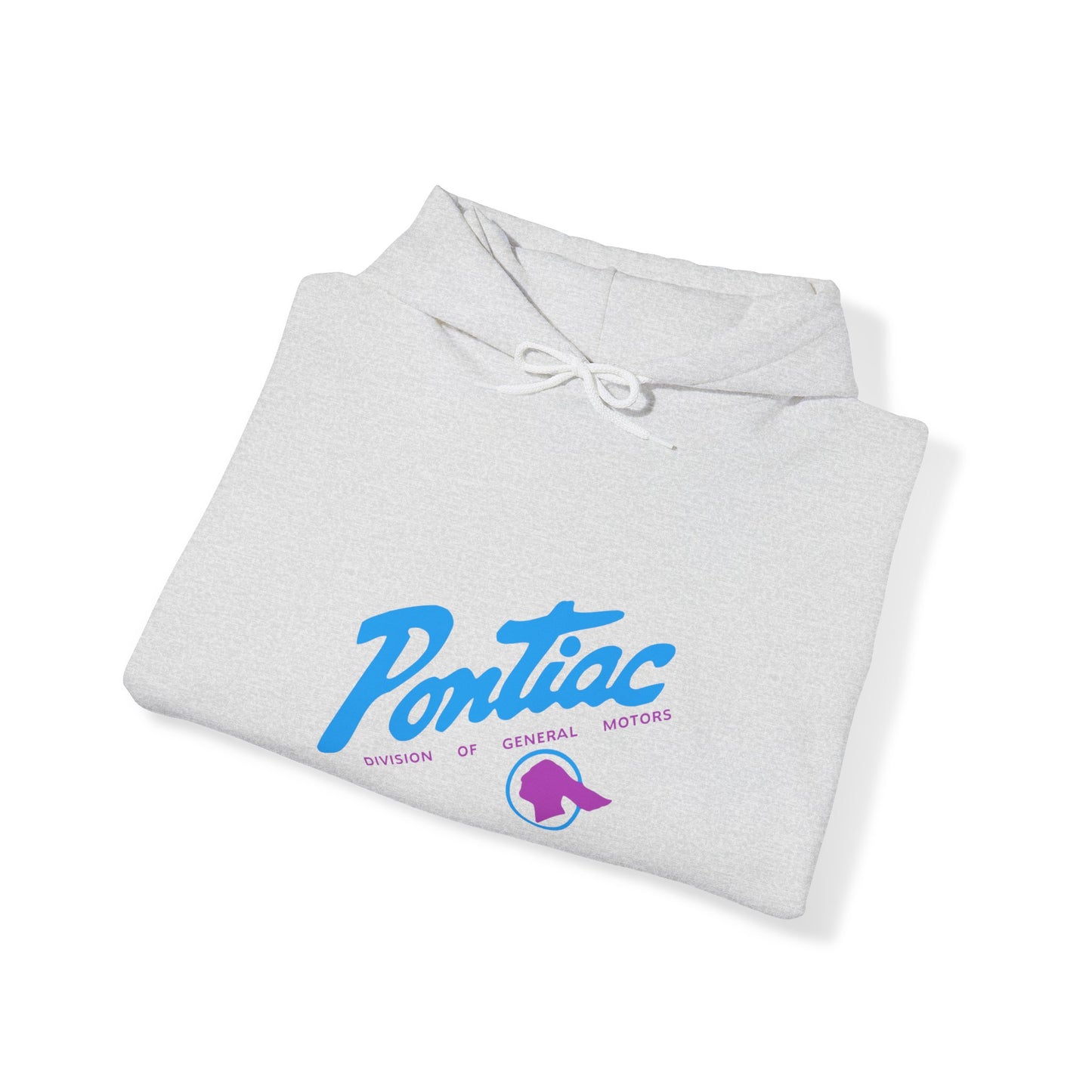 Vintage Pontiac Hoodie (Purple + Teal)