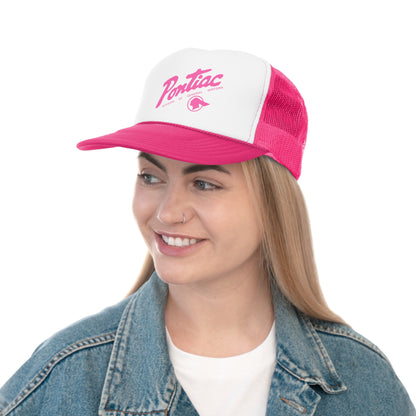 Vintage Pontiac Mesh Hat (Pink)