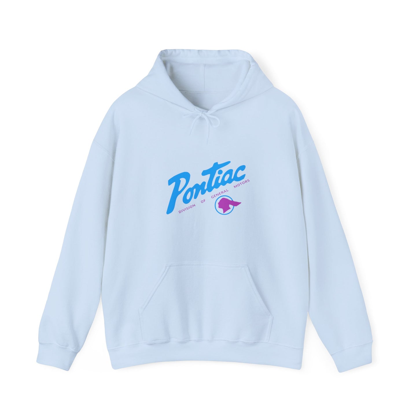 Vintage Pontiac Hoodie (Purple + Teal)