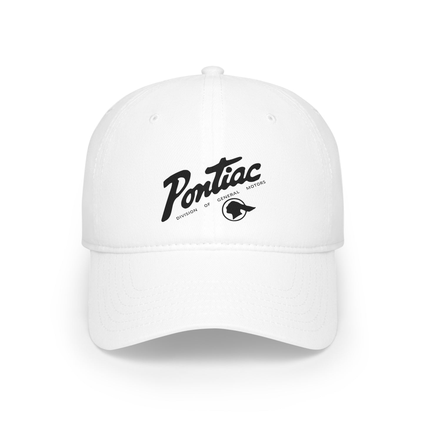 Vintage Pontiac Dealership Baseball Cap (Black)