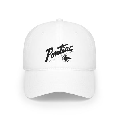 Vintage Pontiac Dealership Baseball Cap (Black)