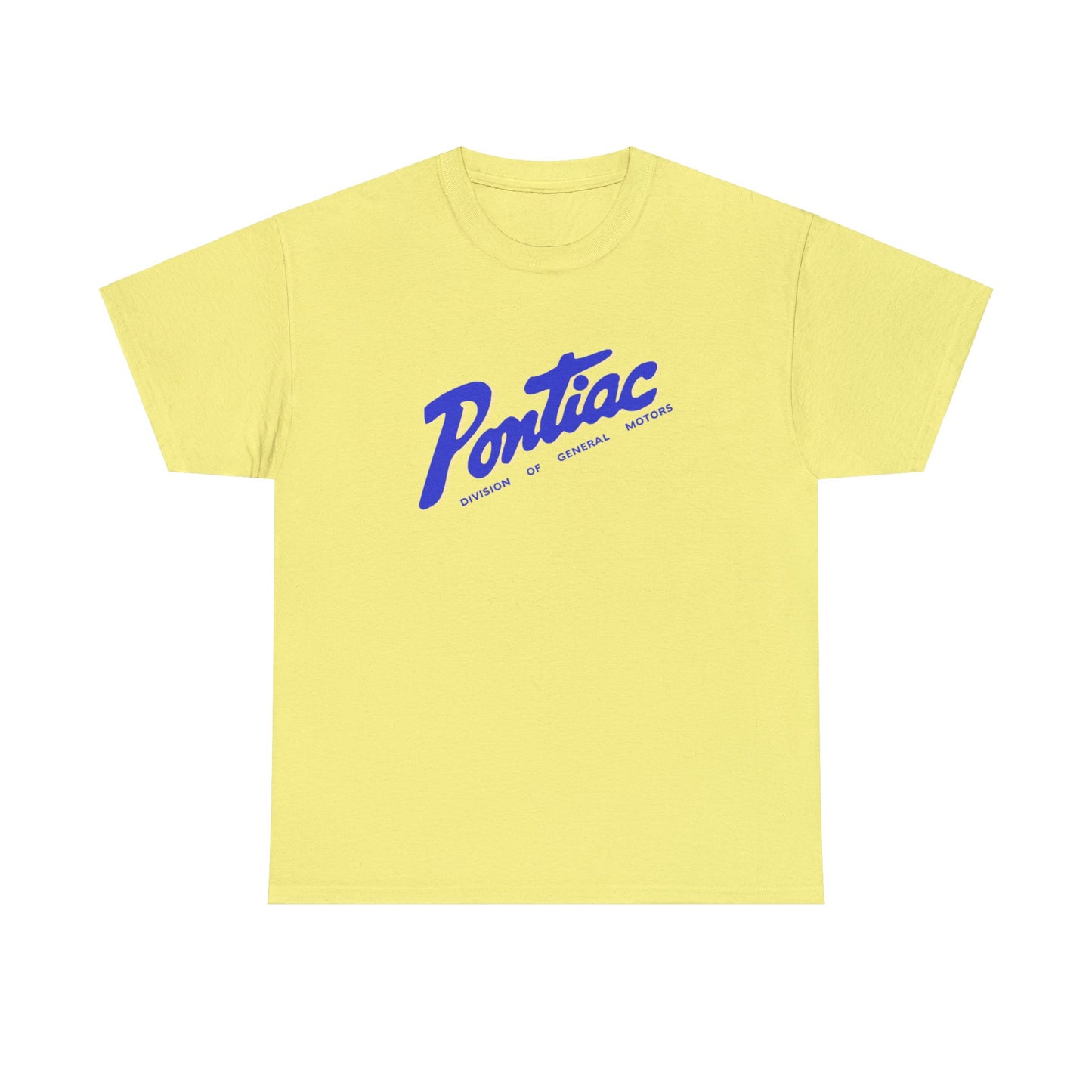 Vintage 1950s Pontiac T-Shirt, 2-Tone Blue & Cream