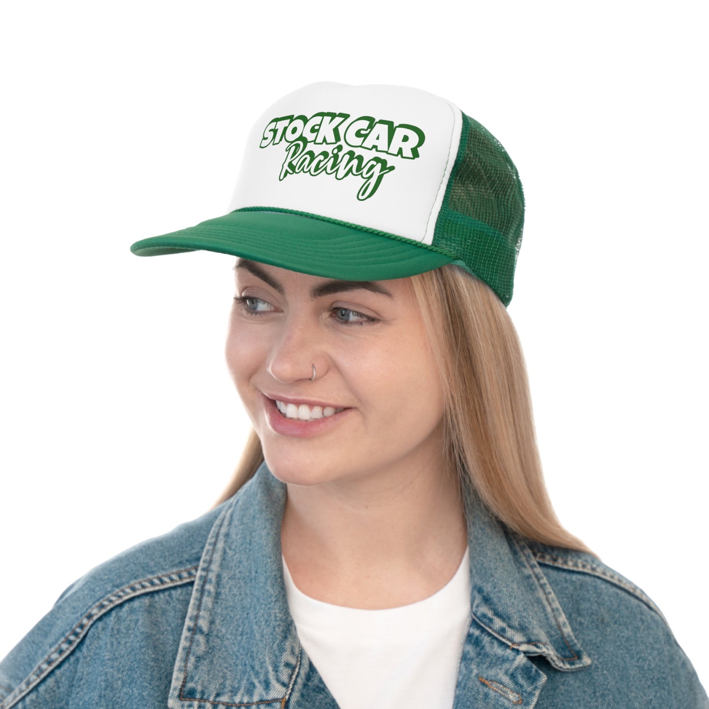 Vintage Stock Car Racing Mesh Hat (multiple colors)