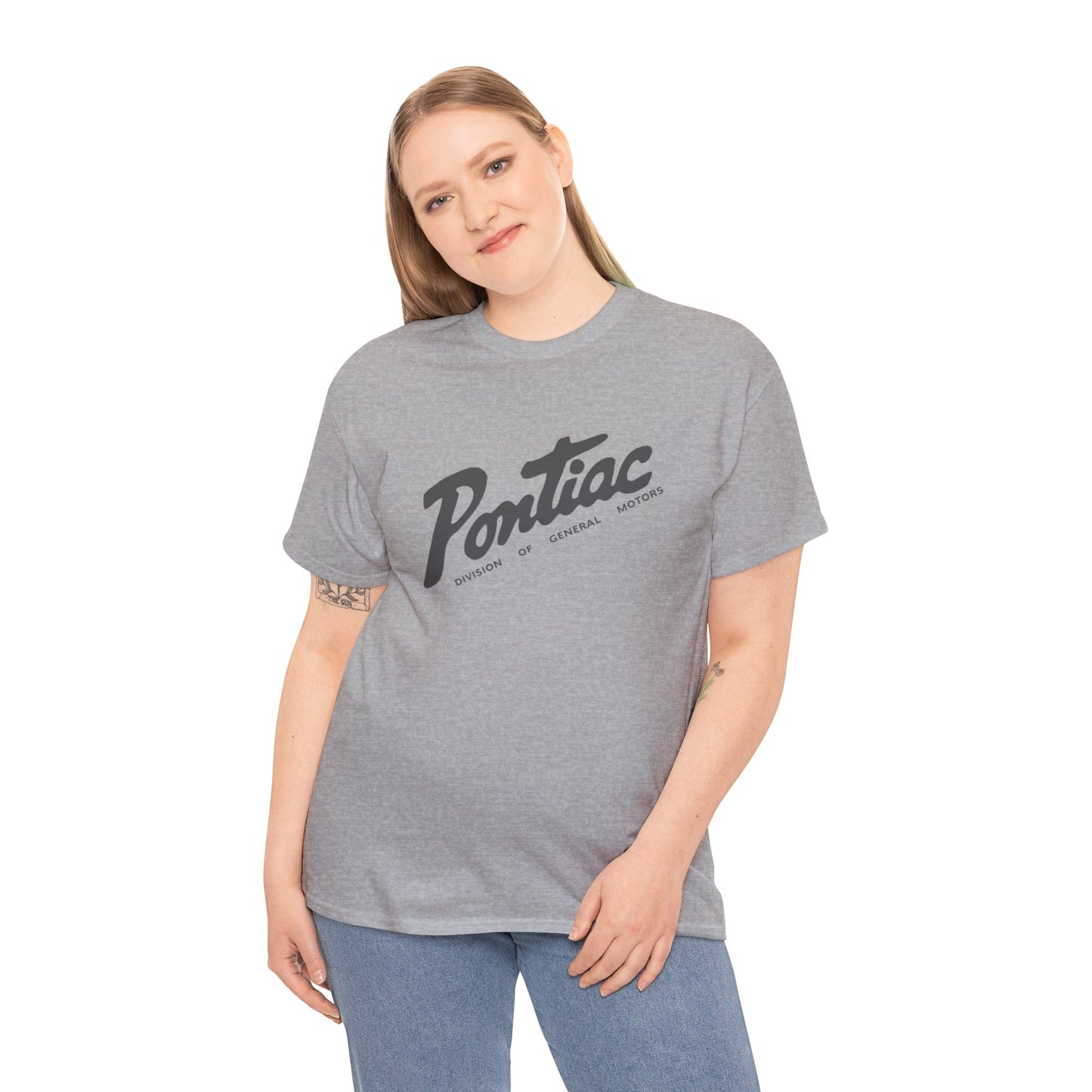 Vintage 1950s Pontiac T-Shirt, Grey