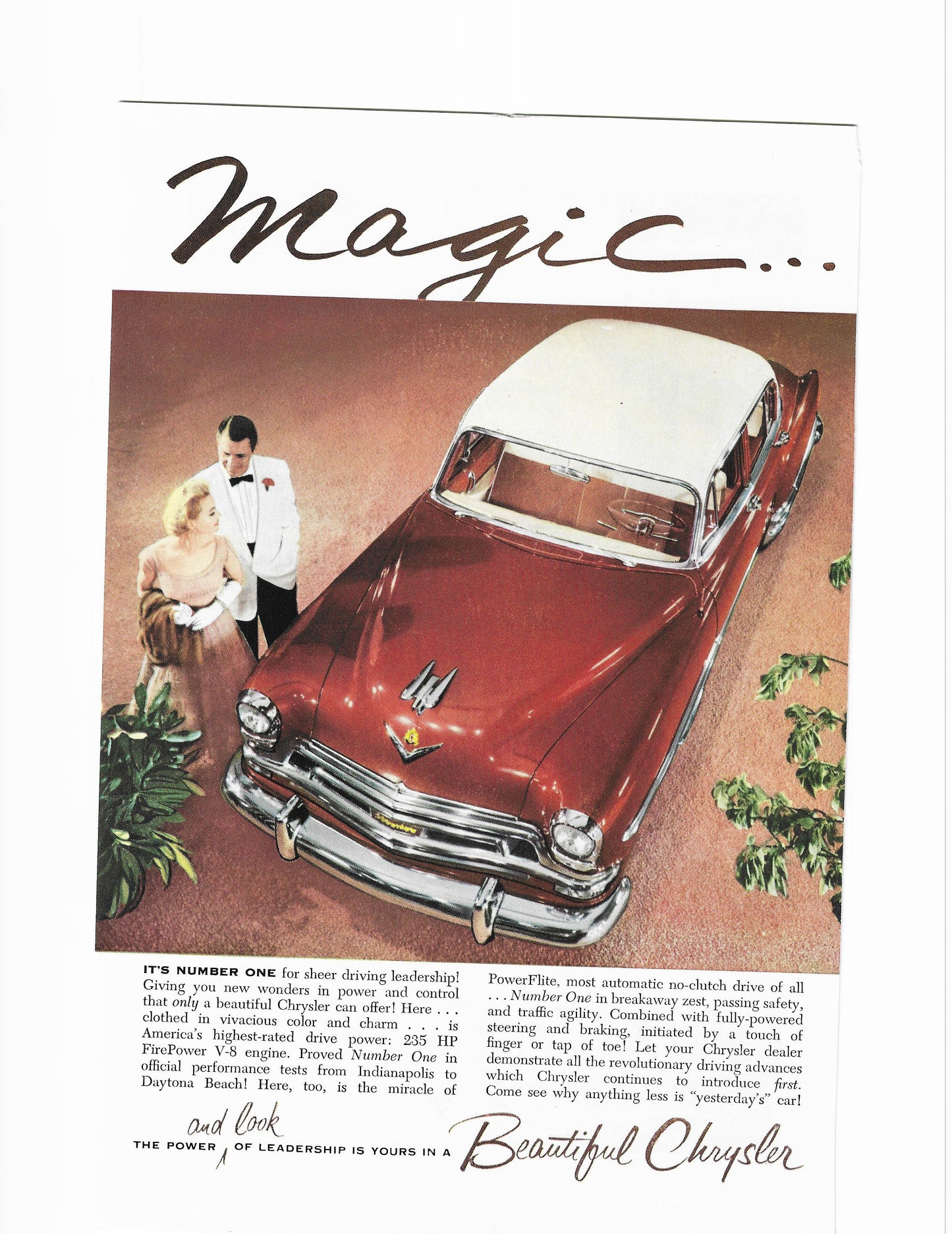 1950's Chrysler Advertisement