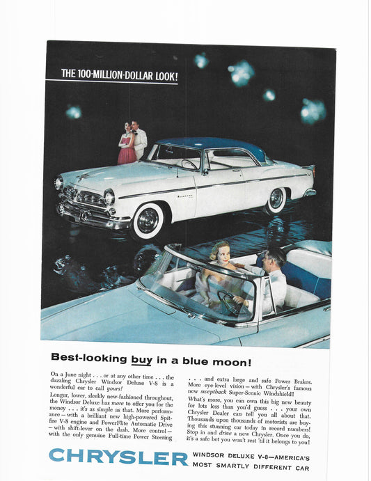 1955 Chrysler New Yorker Advertisement