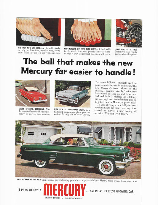 1954 Mercury Monterey Advertisement